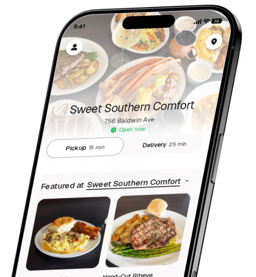 Sweet Southern Comfort app preview