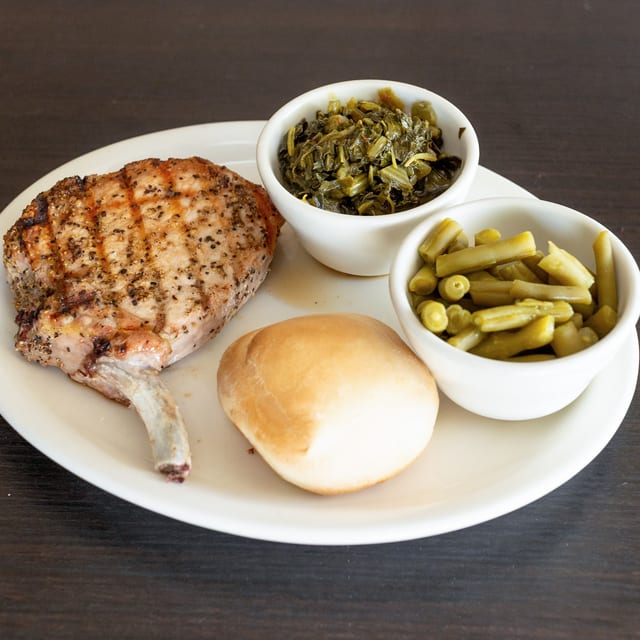 Lollipop Pork Chop.