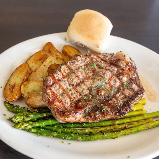 Hand-Cut Ribeye.